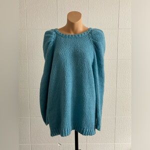 LC Lauren Conrad Puff Shoulder Sweater